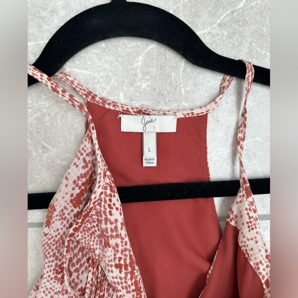 Joie mini printed dress with elastic waist detail - Picture 2 of 6